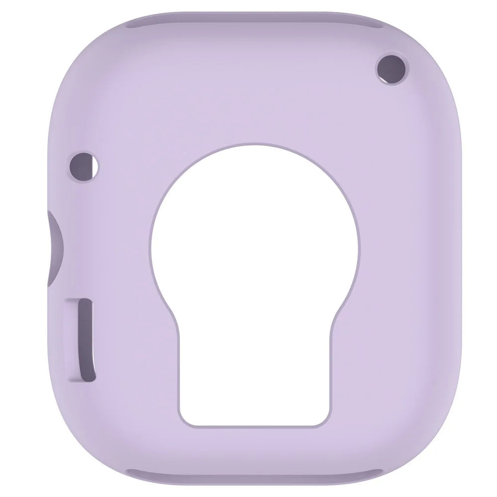 For Xiaomi Redmi Watch 4 Silicone Protective Cover Scratch-Resistant Watch Case - Purple - 6