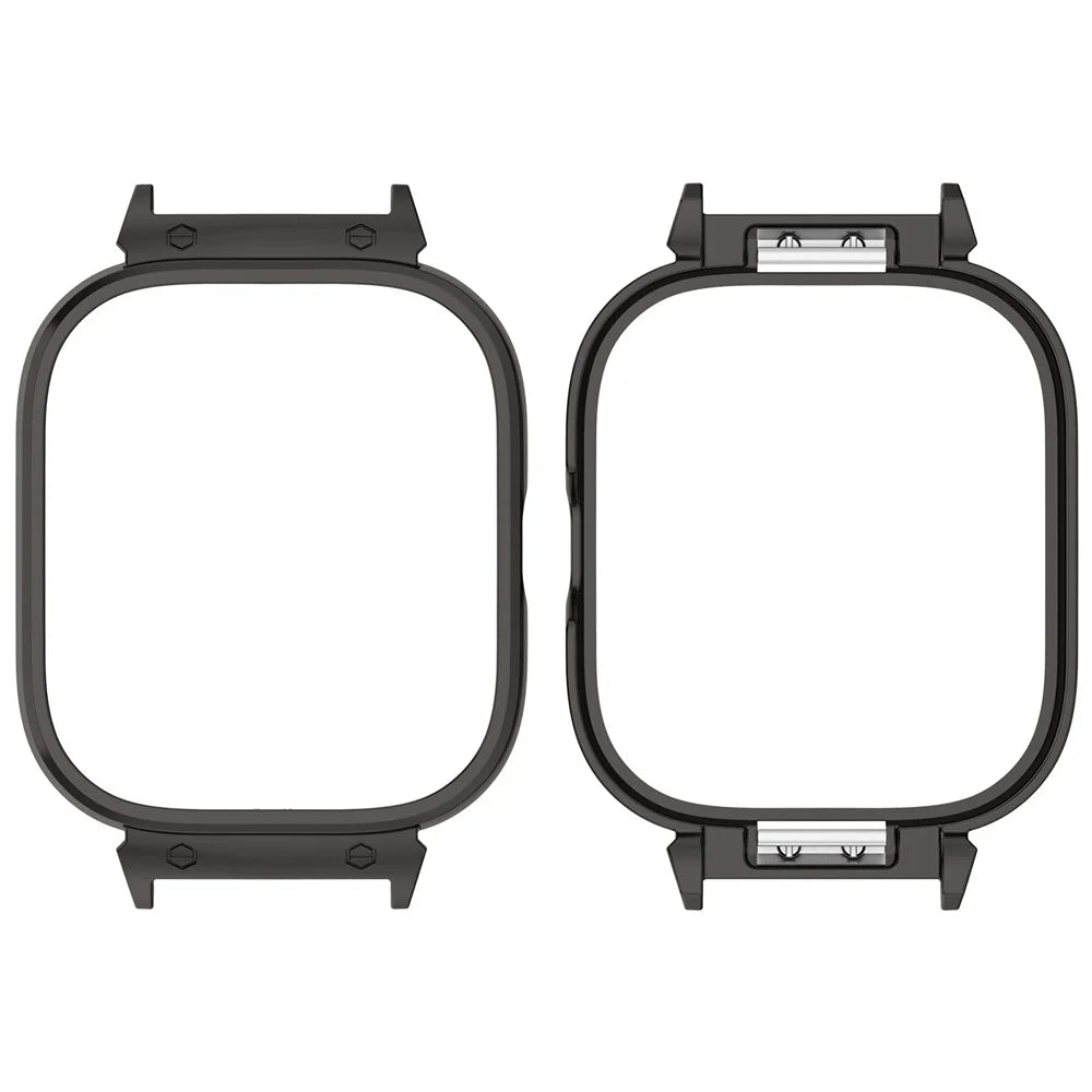 For Xiaomi Redmi Watch 5 / Redmi Watch 4 Case Anti-Drop Metal Watch Cover 20mm - Black - 2