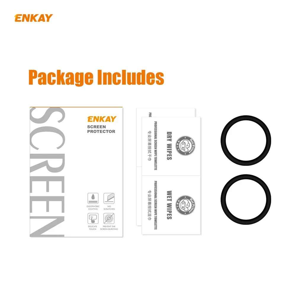 2Pcs/Set ENKAY HAT PRINCE 3D PC Edge + PMMA Full Screen Protective Film for Huawei Watch GT 2 42mm - 6
