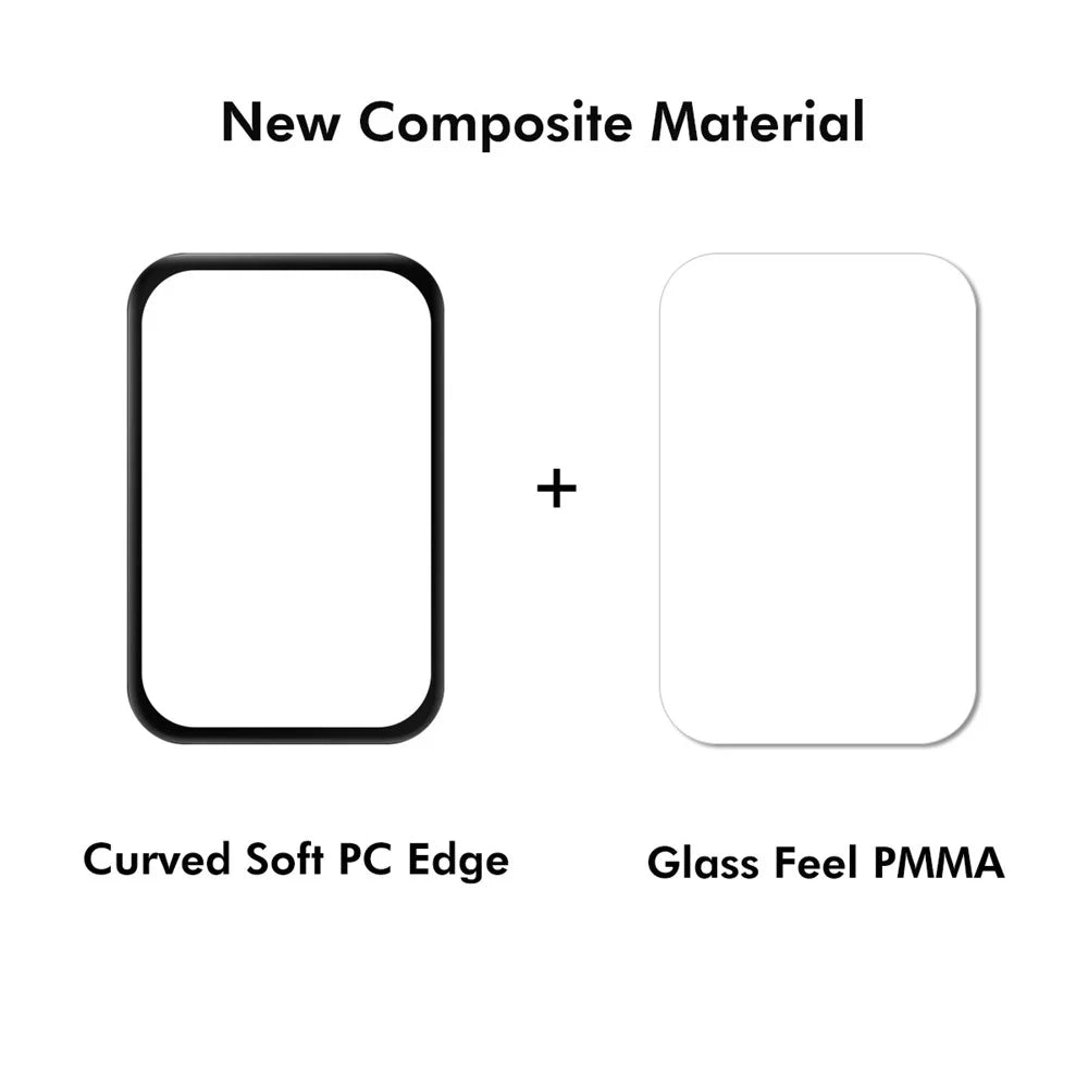 ENKAY HAT PRINCE For Samsung Galaxy Fit3 Screen Protector 3D Curved Soft PC Edge + PMMA Full Coverage HD Film - 3