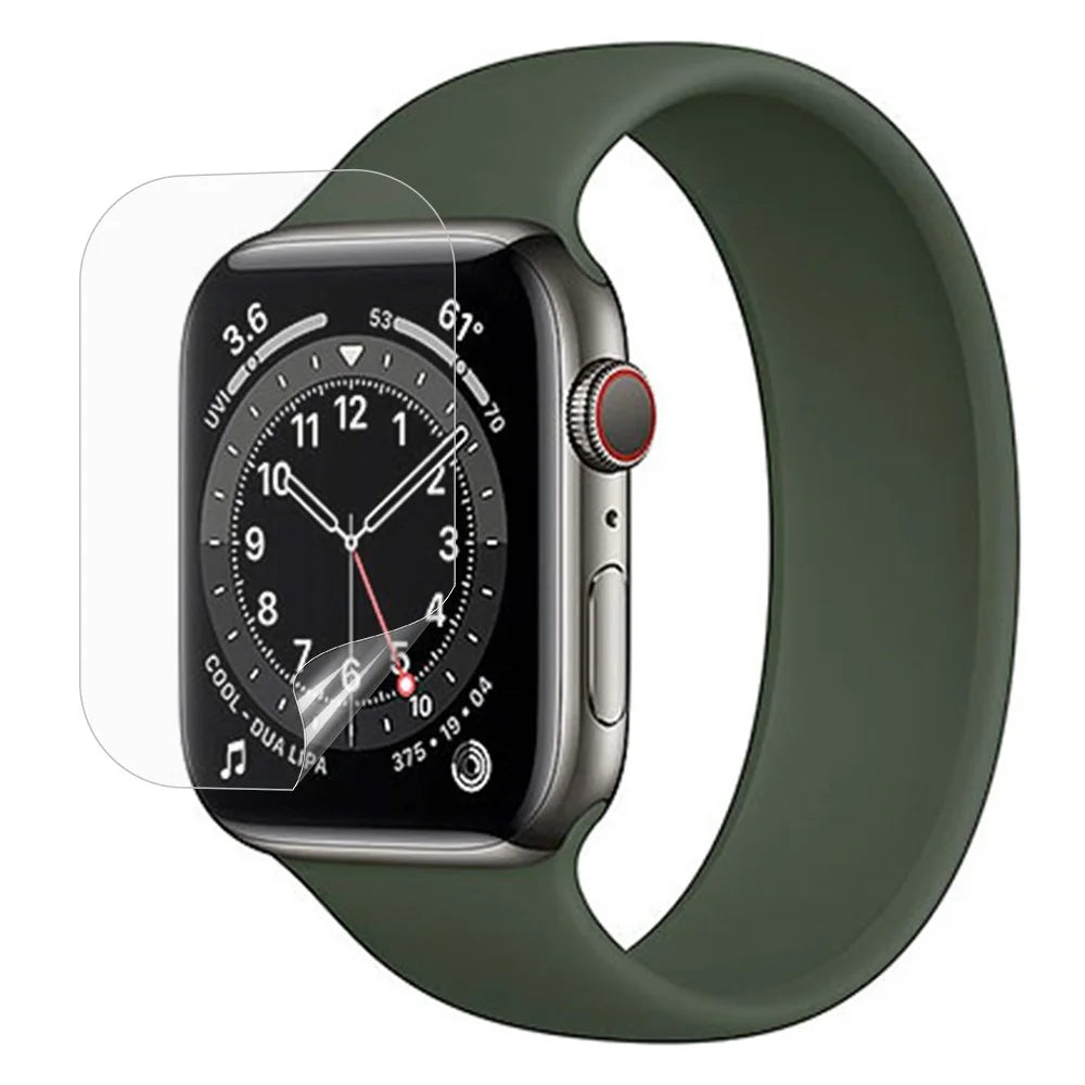 For Apple Watch Series SE3 / SE2 / SE1 / 6 / 5 / 4 40mm / 7 / 8 41mm Matte TPU Watch Screen Protector - 1