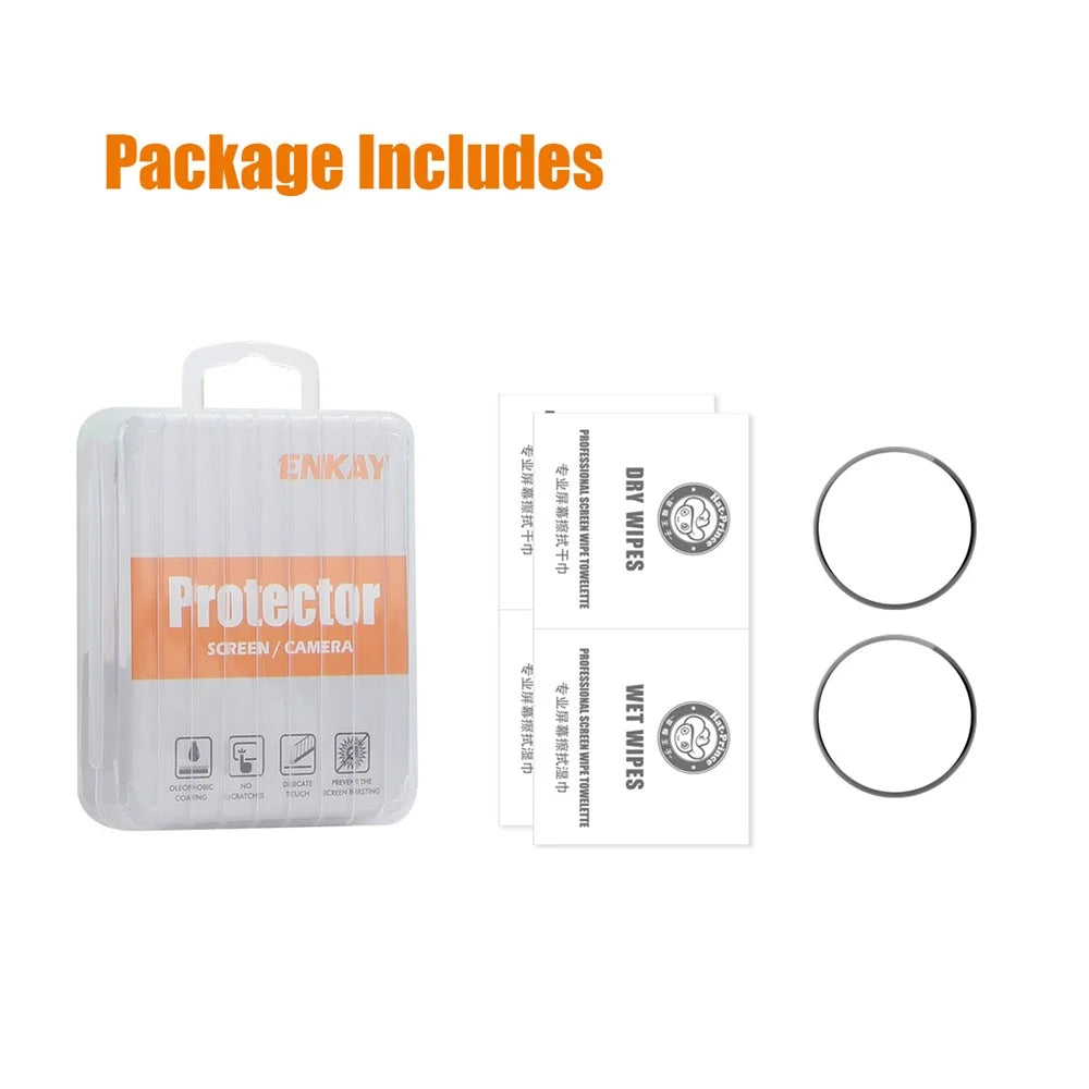 ENKAY HAT PRINCE 2Pcs For Xiaomi Watch S4 Sport Screen Protector 3D Curved PC+PMMA Watch Screen Film - 7