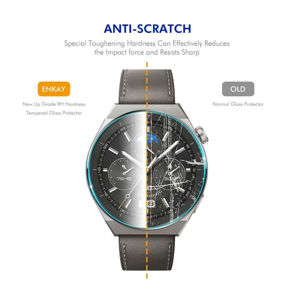 ENKAY HAT PRINCE For Huawei Watch GT 5 41mm Screen Protector   9H High Aluminum-Silicon Glass Film - Transparent - 5