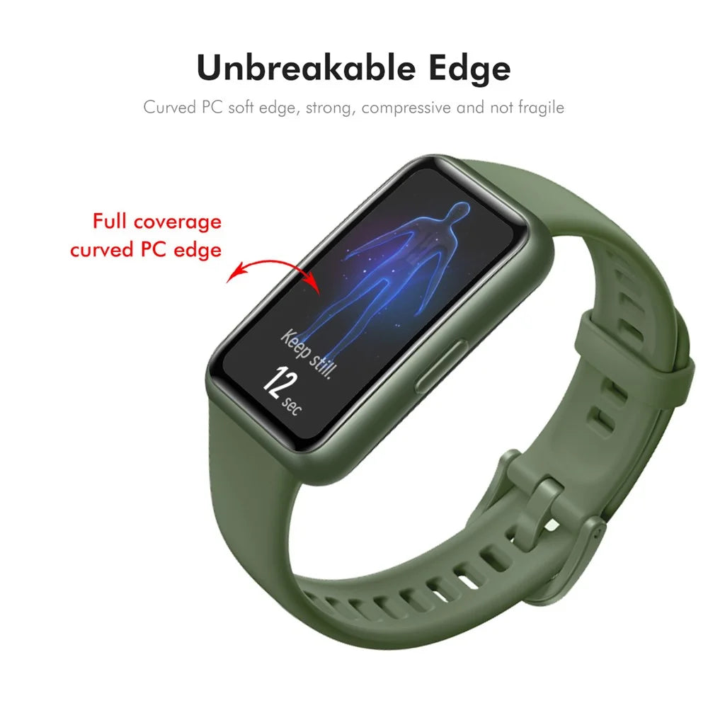 ENKAY HAT PRINCE For Xiaomi Smart Band 9 Active 2Pcs Screen Protector   3D Curved PC + PMMA Ultra Clear Film - Transparent - 4