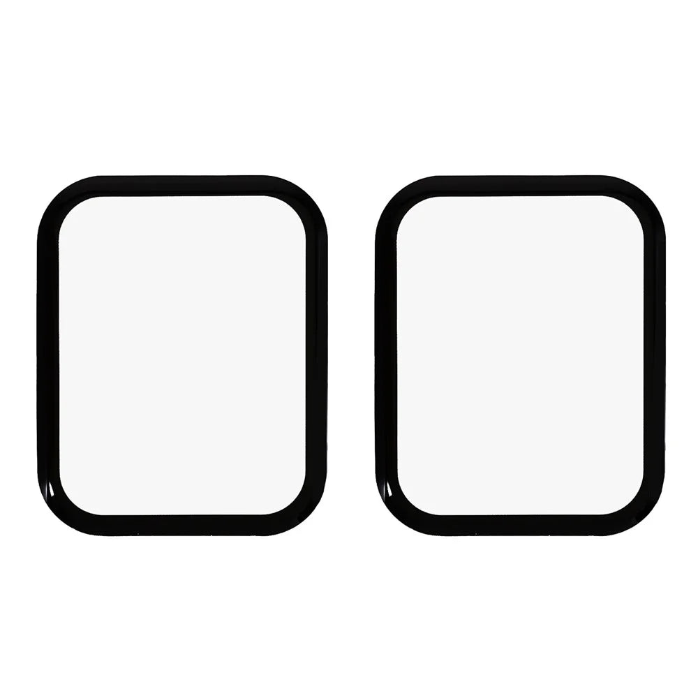 2Pcs / Pack For Xiaomi Redmi Watch 5 Watch Screen Protector HD Clear PMMA Film (Black Edge) - Black - 2