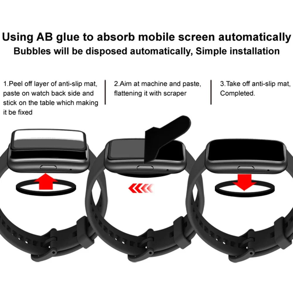 IMAK For Xiaomi Redmi Watch 5 Screen Protector Anti Scratch PMMA Watch Film - 7