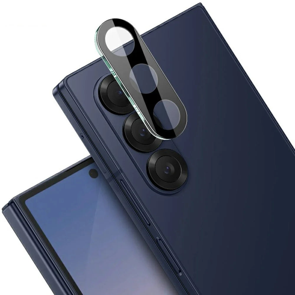IMAK For Samsung Galaxy Z Fold8 Ultra / Z Fold7 5G  Tempered Glass Lens Film + Acrylic Cap (Black Version) - 5