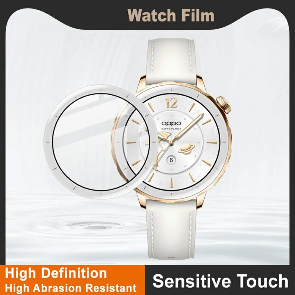 IMAK For Oppo Watch X2 Mini Screen Protector Anti Scratch PMMA Watch Protective Film (White Edge) - 3