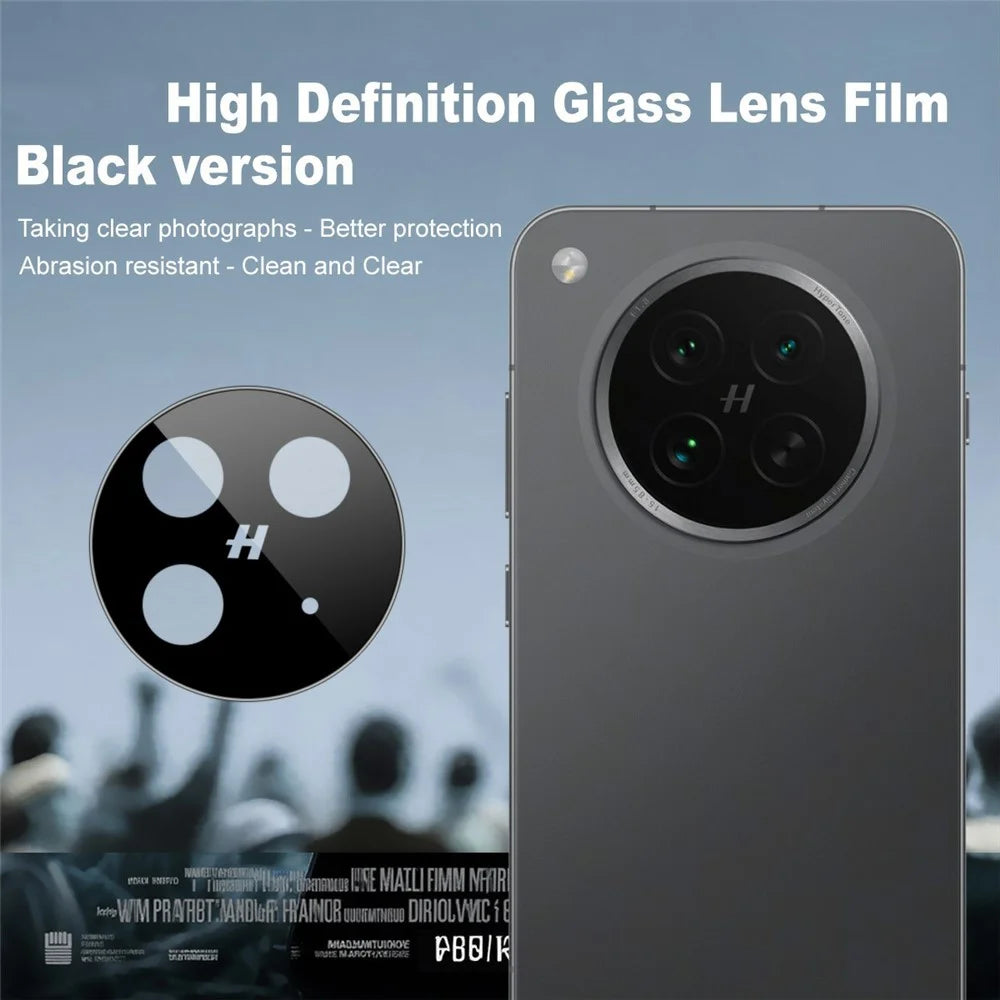 IMAK For Oppo Find X8s 5G Camera Lens Protector Tempered Glass HD Clear Lens Film (Black Version) - 2