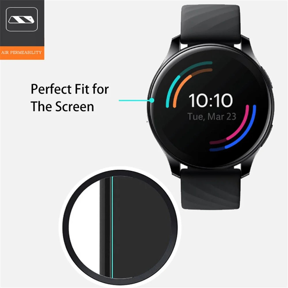 TPU Anti-explosion Scratch Resistant Smart Watch Screen Protector Film for OnePlus Watch D42mm - 5
