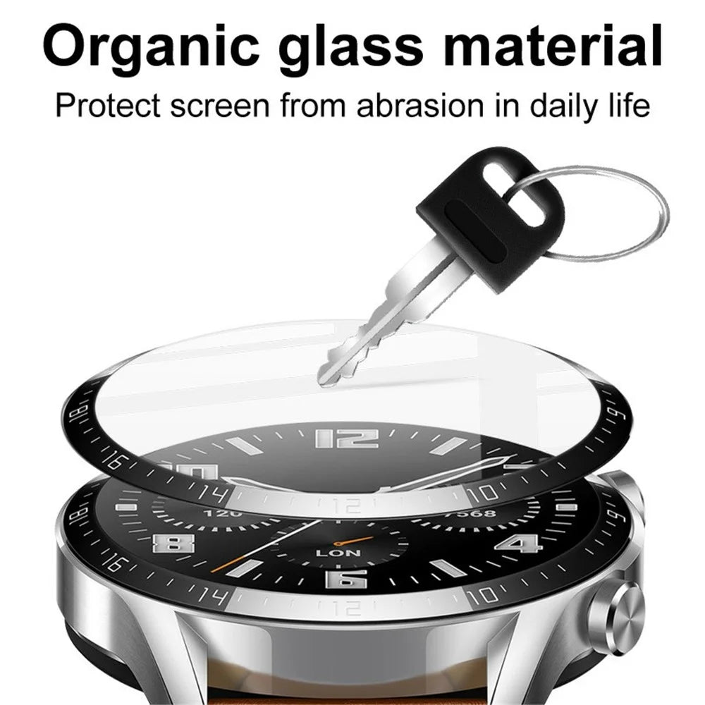 IMAK Wear-Resistant Organic Glass Sensitive Touch Watch Screen Protector Film for Huawei Watch GT 2 Pro Sport/Classic/ECG - 3