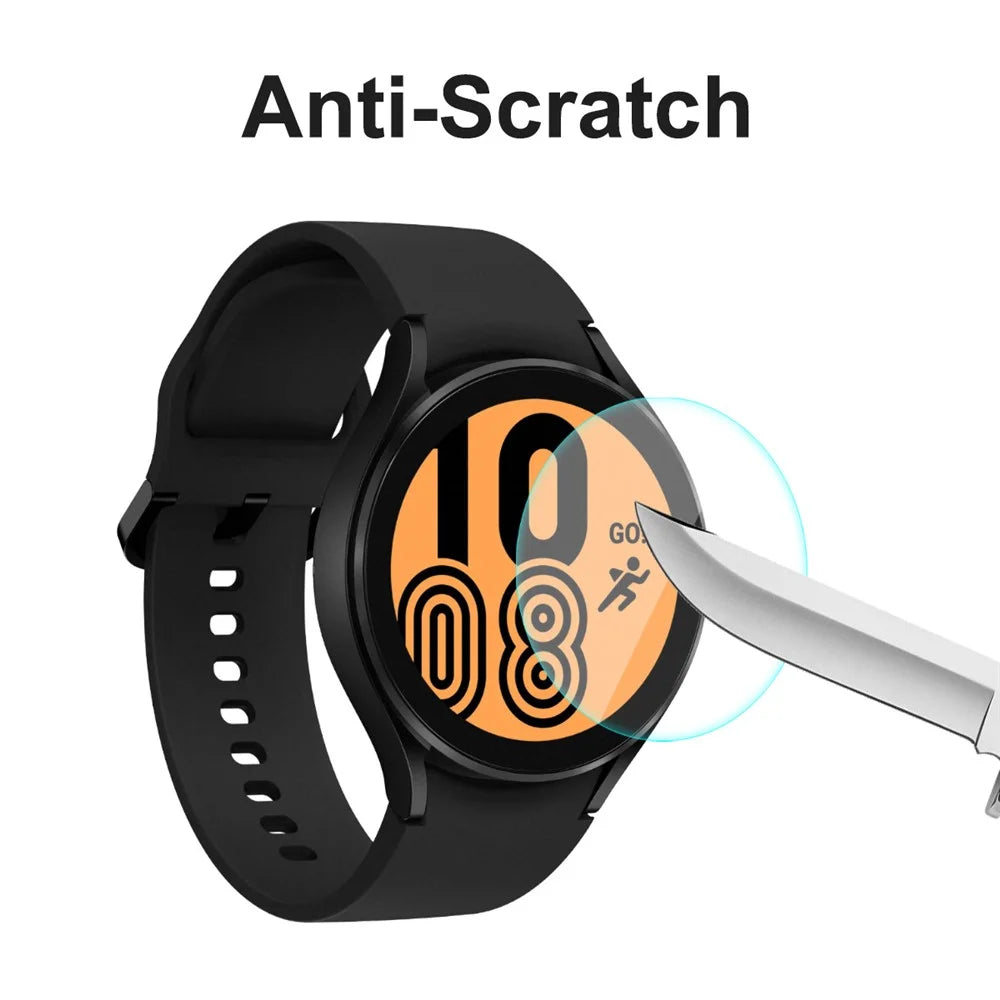 5Pcs/Pack ENKAY HAT PRINCE 2.15D Arc Edge 9H Hardness 0.2mm HD Clarity Tempered Glass Screen Protector for Samsung Galaxy Watch4 40mm - 5