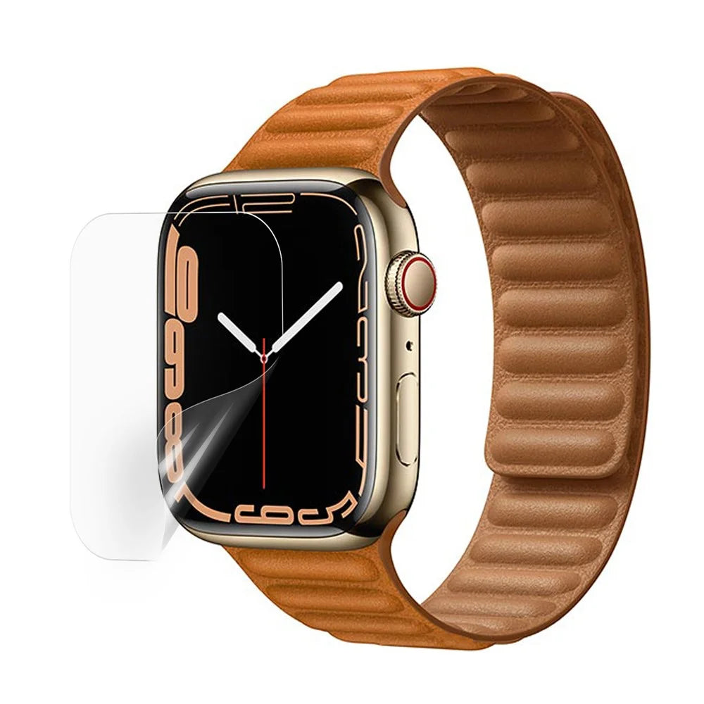 Full Coverage Anti-Scratch Flexible TPU HD Clear Screen Protector for Apple Watch SE3 / SE2 / SE1 / 6 / 5 / 4 44mm - 1