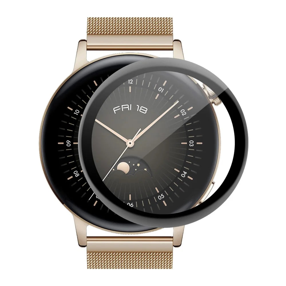 ENKAY HAT PRINCE 3D Curved Full Screen Soft PC Edge + PMMA HD Protector Film for Huawei Watch GT 3 42mm - 1