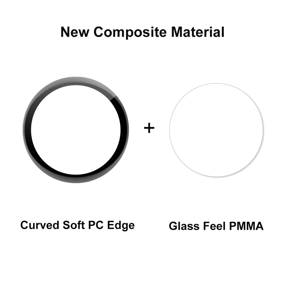 ENKAY HAT PRINCE 3D Curved Full Screen Soft PC Edge + PMMA HD Protector Film for Huawei Watch GT 3 42mm - 3