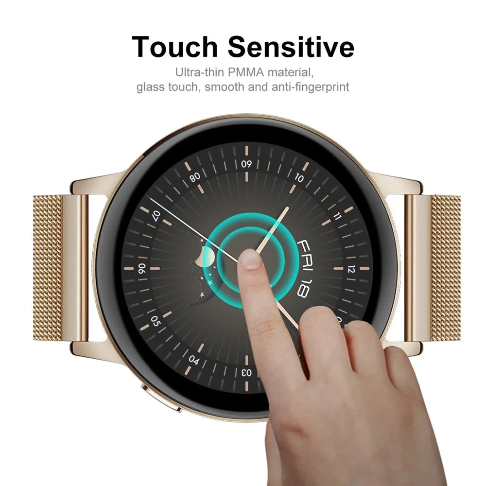 ENKAY HAT PRINCE 3D Curved Full Screen Soft PC Edge + PMMA HD Protector Film for Huawei Watch GT 3 42mm - 5
