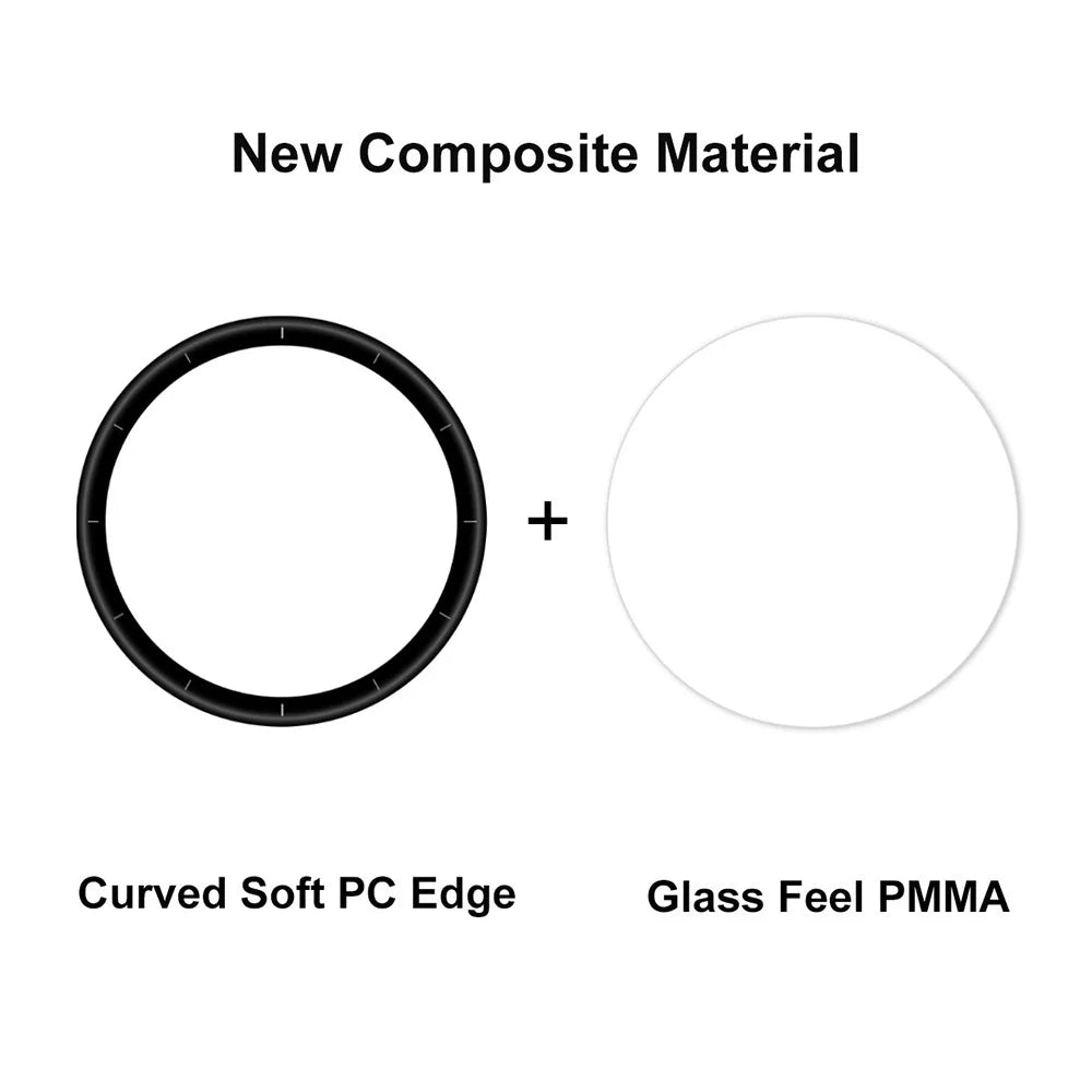 ENKAY HAT PRINCE for Xiaomi Watch S1 Smooth Touch Full Screen 3D Curved Soft PC Edge + PMMA HD Protector Film - 3