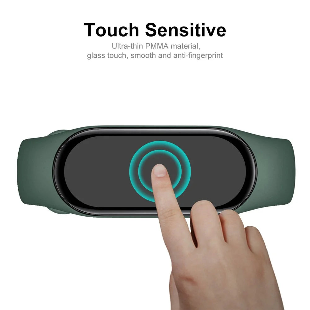 ENKAY HAT PRINCE For Xiaomi Mi Band 7 Full Screen Protector 3D Curved Soft PC Edge + PMMA HD Clear Protective Film - 4
