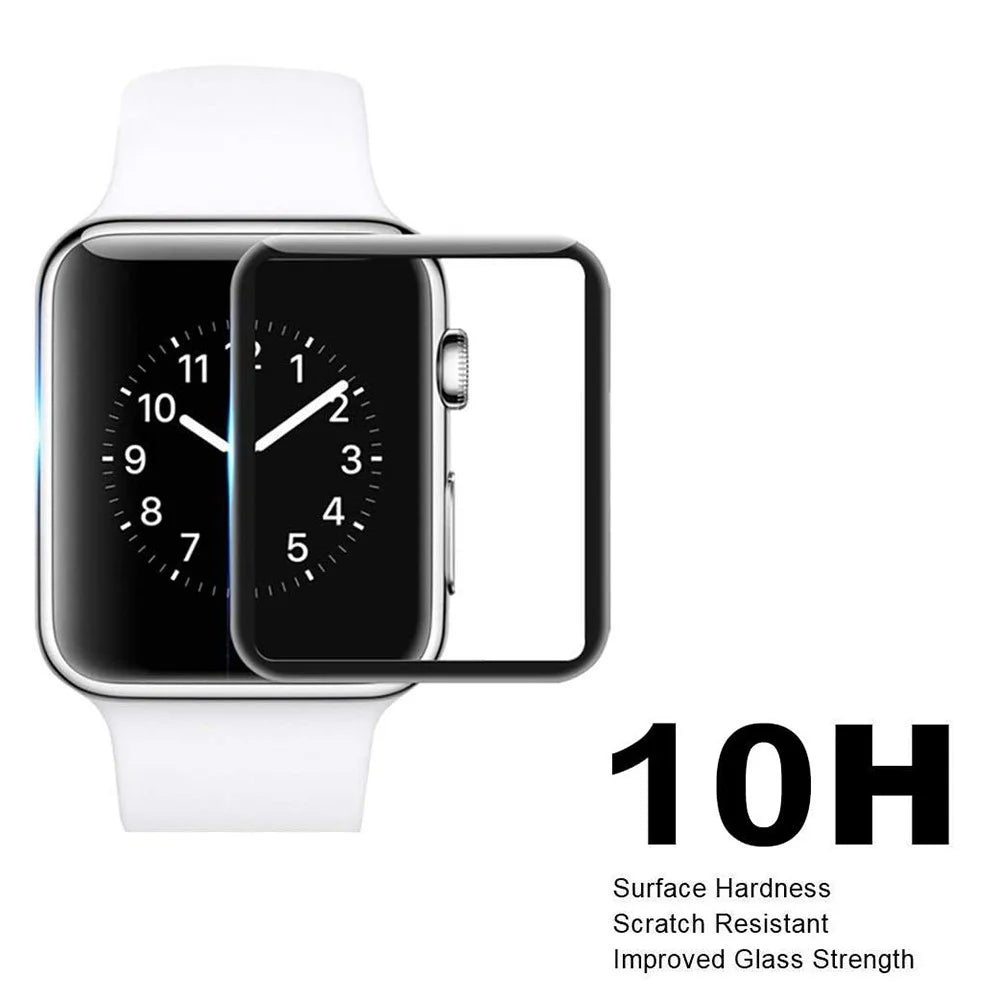For Apple Watch SE3 / SE2 / SE1 / 6 / 5 / 4 40mm Tempered Glass Screen Protector HD Clear Full Glue Full Coverage Anti-explosion 3D Curved Screen Cover - 5