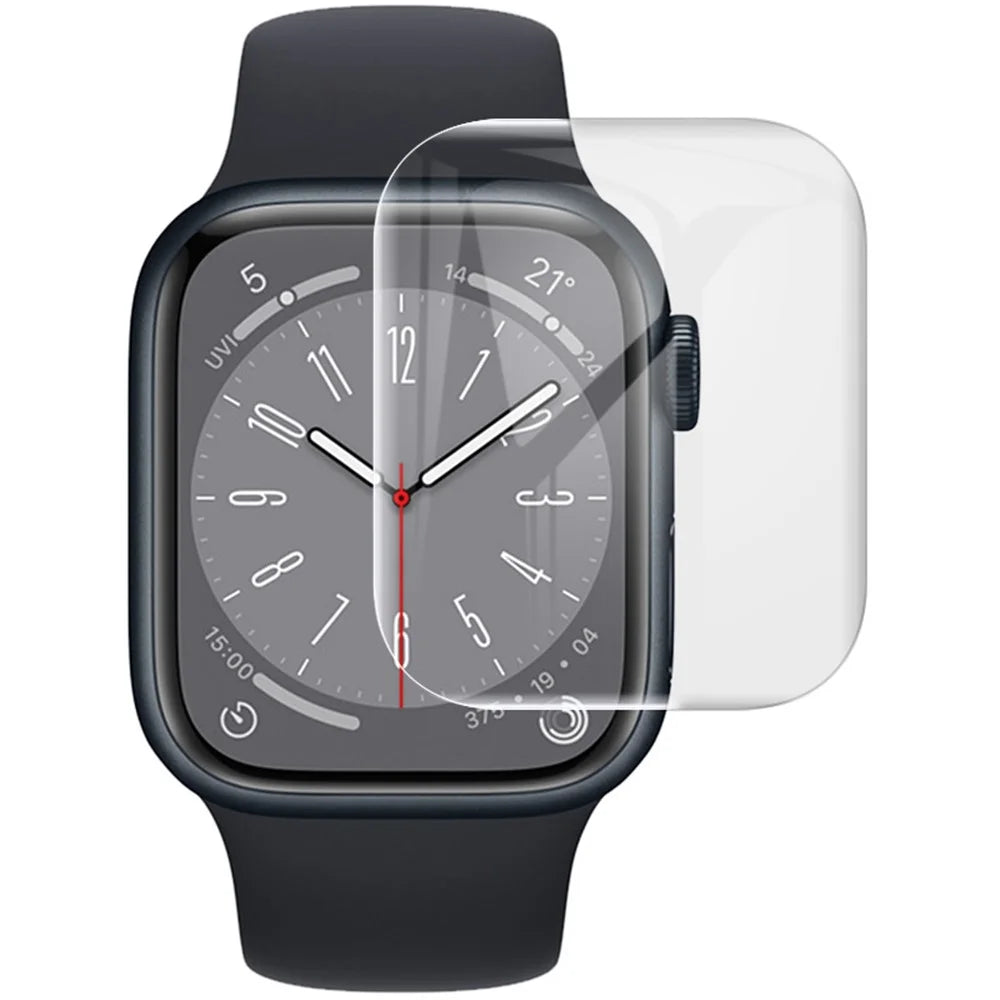 IMAK 2Pcs / Set for Apple Watch Series 9 / 8 / 7 41mm Hydrogel Film III Full Cover Curved TPU Film HD Anti-scratch Screen Protector - 1