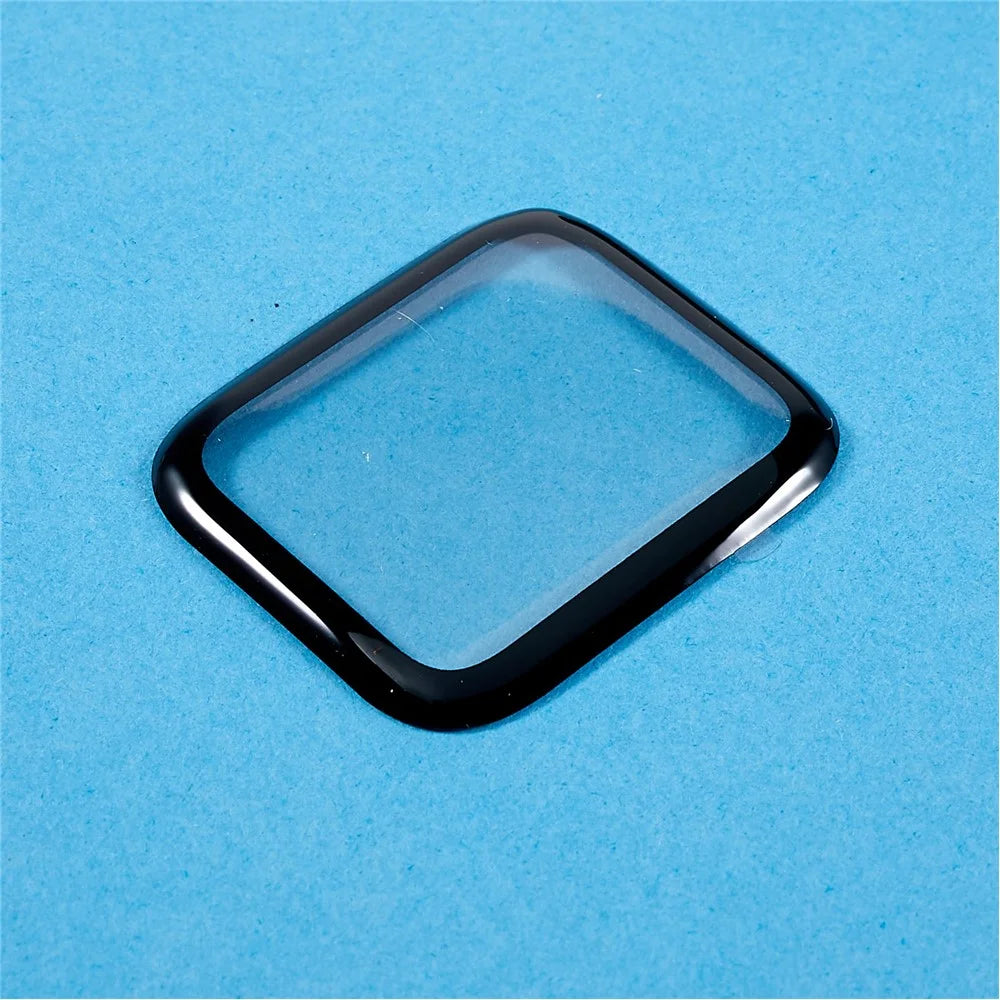 RURIHAI For Apple Watch Series 9 / 8 / 7 41mm PMMA Screen Protector Full Glue 3D Curved Soft Edge Protective Film - 4