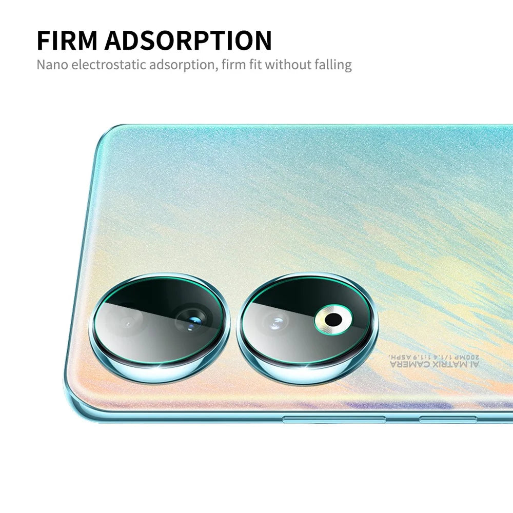 ENKAY HAT PRINCE 1 Set Camera Lens Protector for Honor 90 , 0.2mm 9H High Aluminum-silicon Glass Anti-Scratch Lens Cover - 3