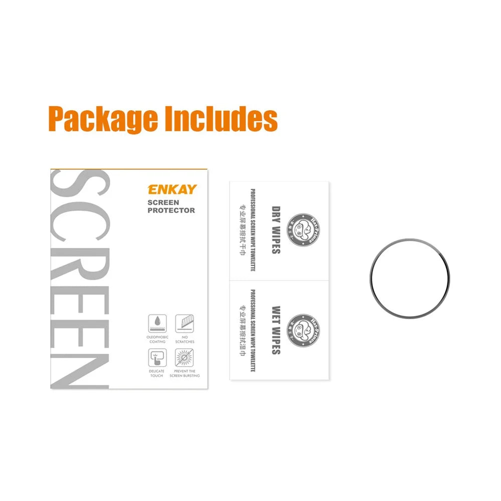ENKAY HAT PRINCE Watch Screen Protector for Samsung Galaxy Watch7 44mm / Watch6 44mm 3D Curved PC Edge+PMMA Full Cover Film - 6