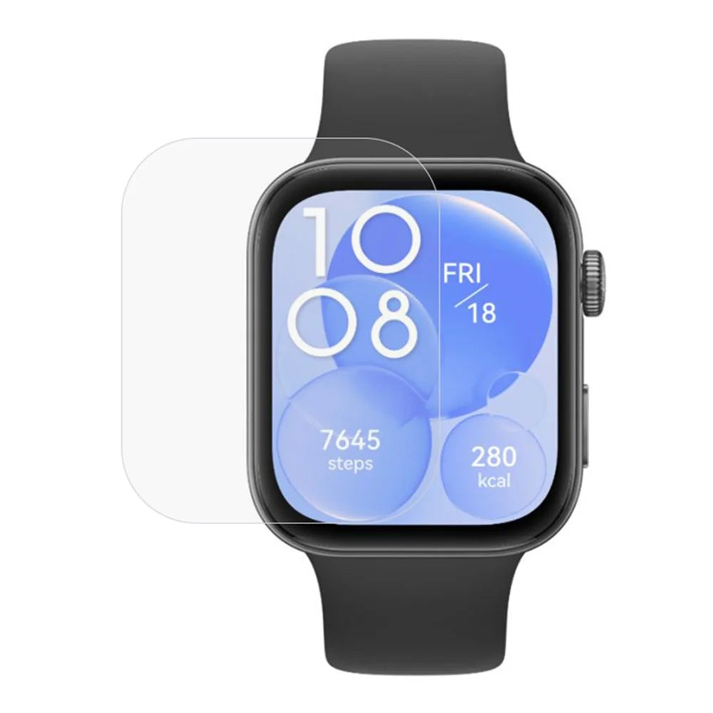 For Huawei Watch Fit 3 Watch Screen Protector Anti-Explosion Soft TPU Screen Film - 1