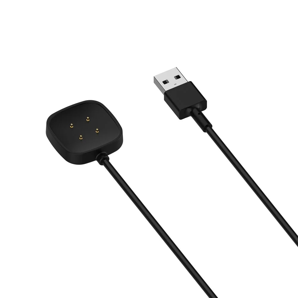 Smart Watch Charger Replacement for Fitbit Ace LTE / Versa 3 / Versa 4 / Sense / Sense 2 Charging Cradle Dock (1m) (With Chip Overshoot Protection) - 3