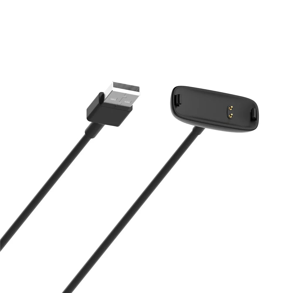 30cm USB Charging Cable Cord Charger Dock for Fitbit Inspire 2 Smart Watch Wristband - 2