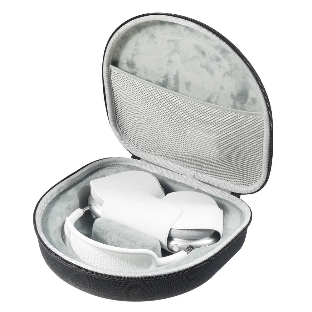 Travel Earphones Protector Over Ear Headphone Case Headset Storage Bag for AirPods Max 2024 (USB-C) / Max - 4