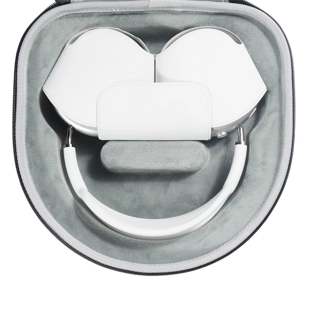 Travel Earphones Protector Over Ear Headphone Case Headset Storage Bag for AirPods Max 2024 (USB-C) / Max - 5