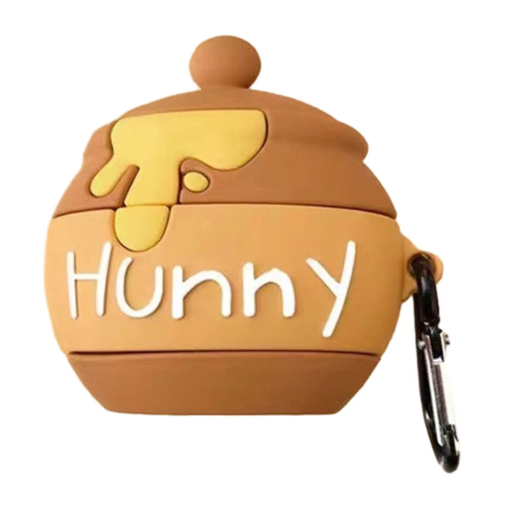 For Samsung Galaxy Buds Pro Lovely Cartoon Anti-Drop Silicone Case Bluetooth-compatible Earphone Cover - Honey Jar - 1