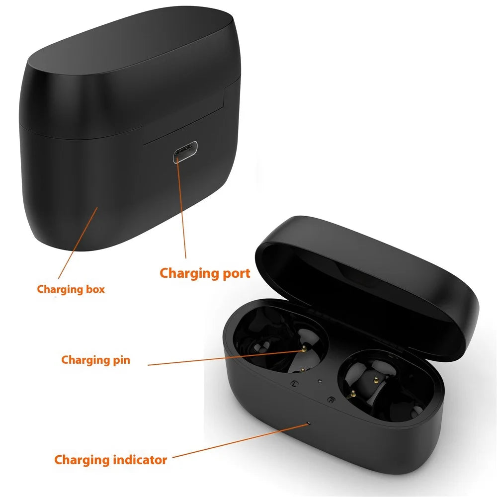 M022 For Jabra Elite 4 / 3 Replacement Charging Case Bluetooth-compatible Earbuds Charge Box (Headset Not Included) - 2