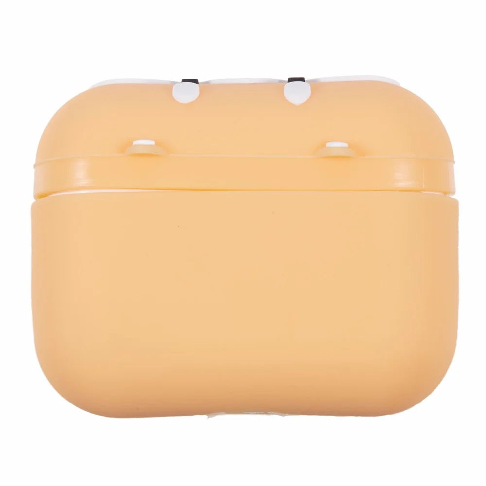 For Apple AirPods Pro Silicone Case Shiba Inu Design Bluetooth-compatible Earphone Cover with Carabiner - 2