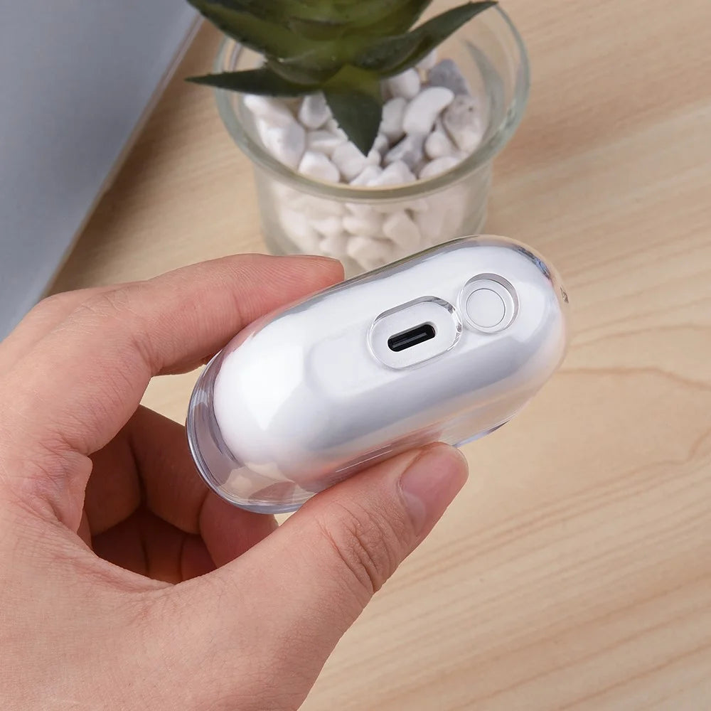 For Samsung Galaxy Buds3 Case Clear PC Bluetooth-compatible Earbuds Protective Cover - 6
