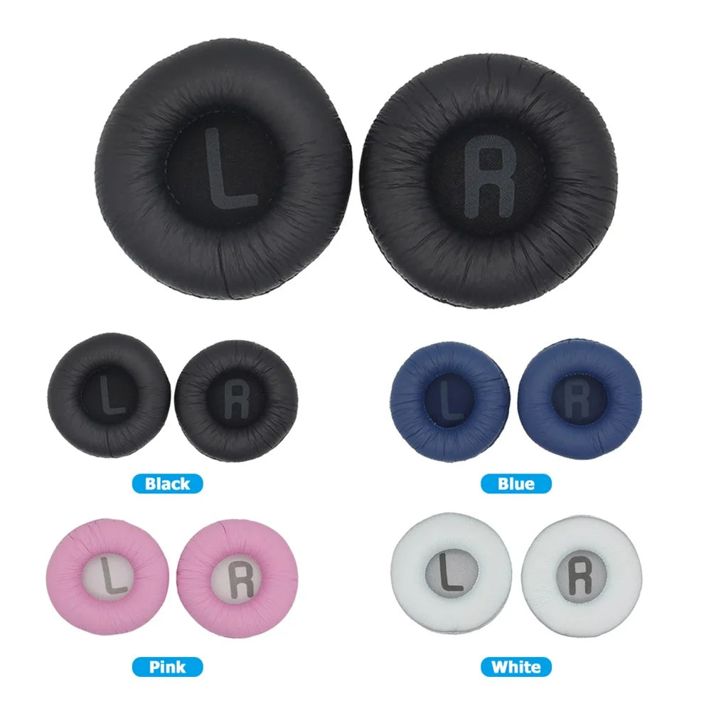 1 Pair Soft Earpads Foam Ear Pads Cushion Cover for JBL Tune 500BT T450BT Headphones - White - 6