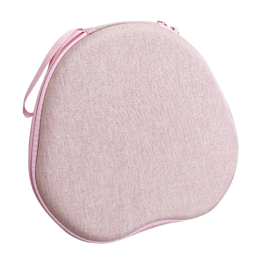 For AirPods Max Headphone Case EVA Cartoon Storage Bag Over-Ear Headset Shockproof Protective Case - Pink - 1