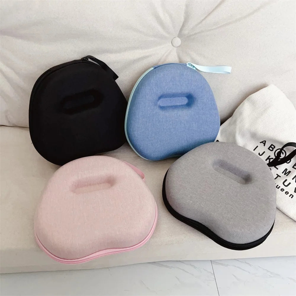 For Sony WH-CH710N Headphone Case EVA Cartoon Storage Bag Over-Ear Headset Shockproof Protective Case - Blue - 7