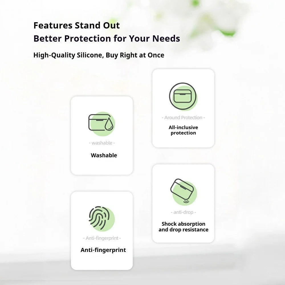 For AirPods Pro 3 Case Gradient Tri-Color Silicone 2.3mm Thick Earphones Cover with Carabiner - Pink - 2