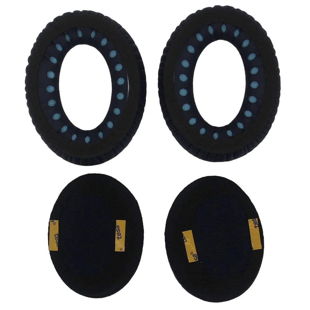 JZF-236 1Pair Replacement Earpads for Bose QuietComfort 15 / 25 / 2 / 35 / AE2 / AE2i / AE2w / SoundTrue / SoundLink Around Ear Protein Leather Foam Cushions - 4