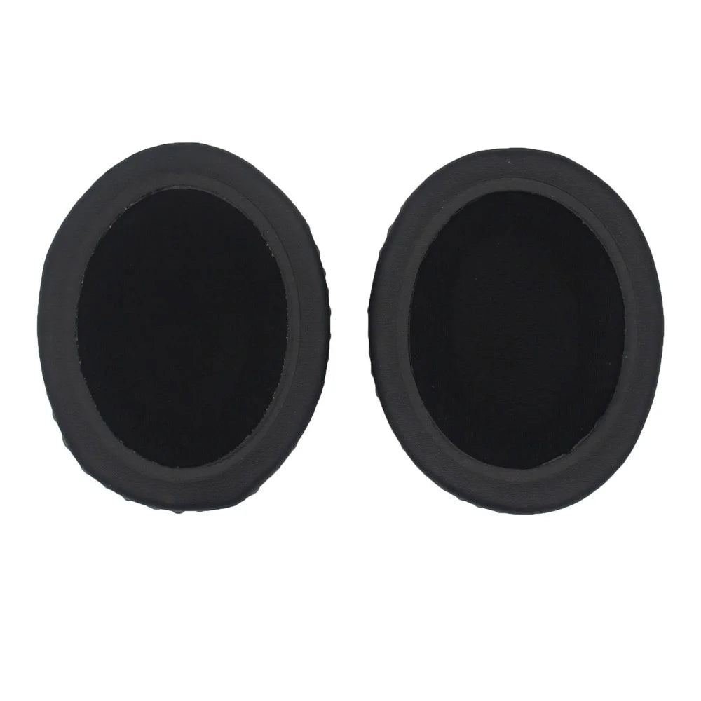 JZF-574 1 Pair 95x80mm Headphone Ear Pads Protein Leather Cushion Earpads Replacement - 2