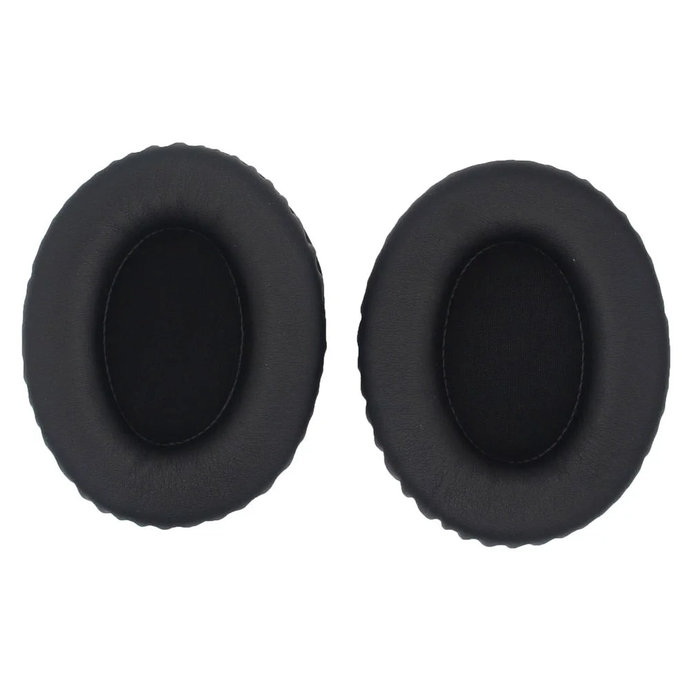 JZF-576 1 Pair 90x70mm Headphone Ear Pads Protein Leather Cushion Earpads Replacement - 1