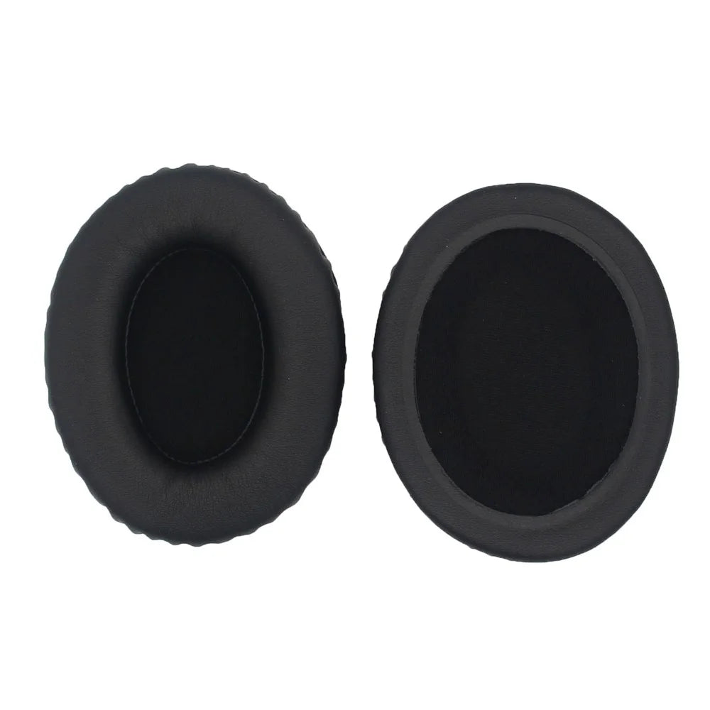 JZF-576 1 Pair 90x70mm Headphone Ear Pads Protein Leather Cushion Earpads Replacement - 2
