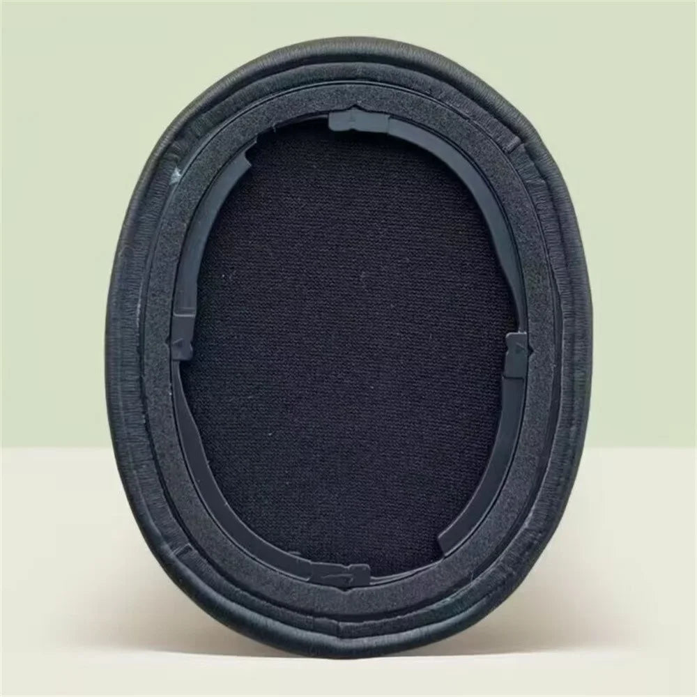 1Pair Replacement Earpads for QCY H3 / H3 Lite / TOZO HT2 Ear Pads Foam Cushions - Black - 4