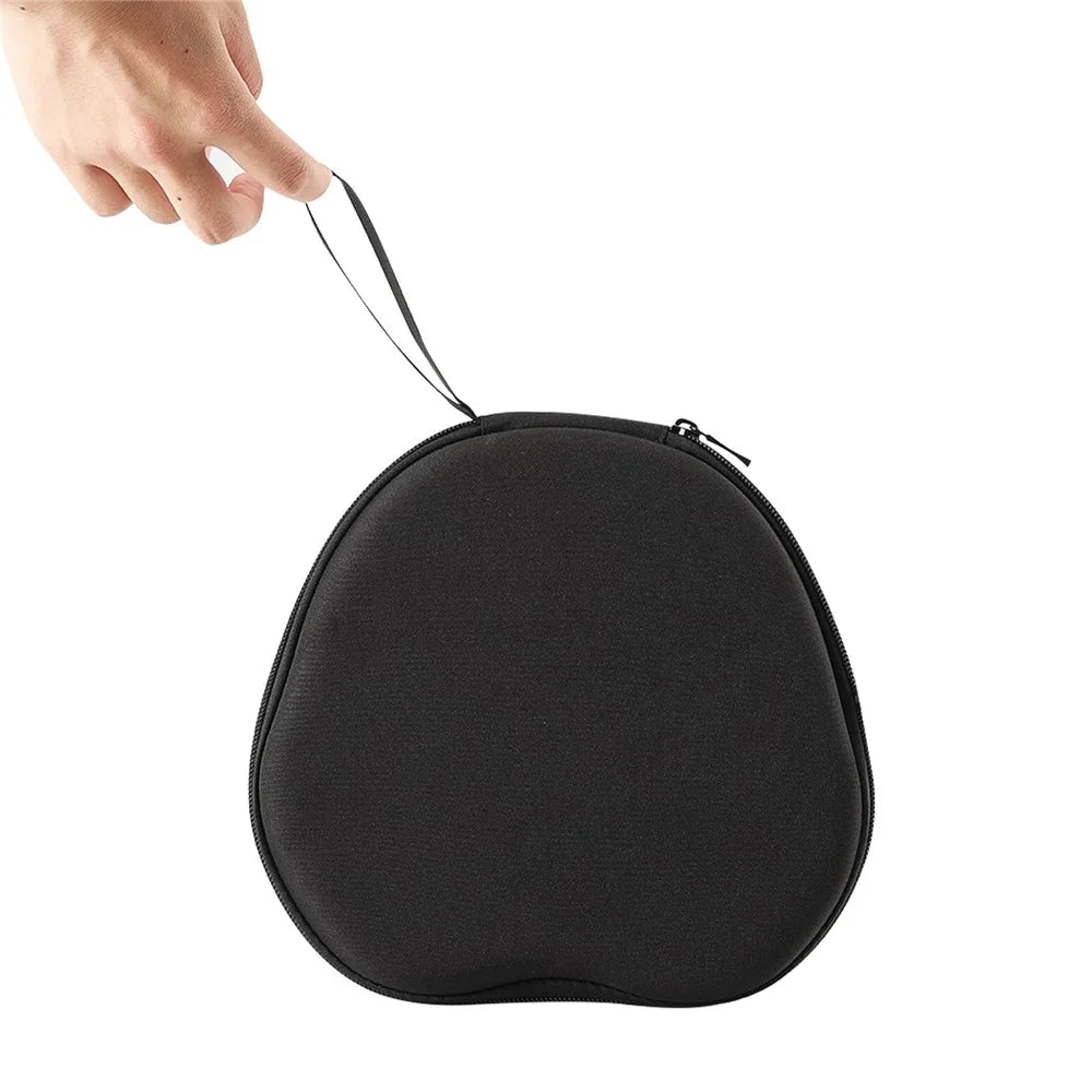 For Jabra Evolve2 55 Headphone Case EVA Hard Shell Storage Bag With Cleaning Pen Set - Black - 2