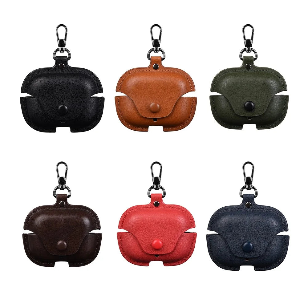 For Huawei FreeBuds SE 4 ANC Earphone Case Business Leather + PC Protective Cover - Black - 7