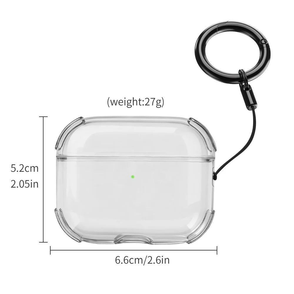 Bulk Purchasing For AirPods Pro 2 Case Ultra Thin Matte TPU Earbuds Protective Cover with Strap Ring - Purple - 6