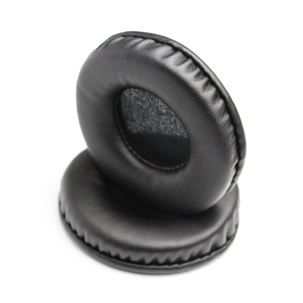 JZF-621 70mm Round Earpads for Audio-technica ATH-ESW9 / ES7 / Sony MDR-V150 / V400 / Sennheiser PC150 Headphone Ear Cushions - Black - 5