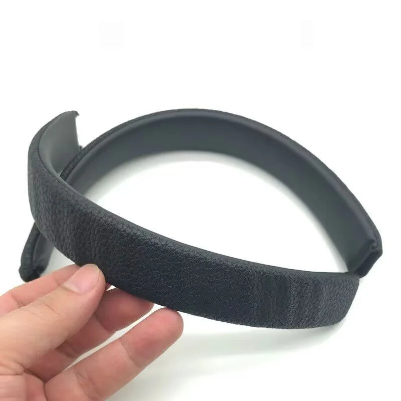 1Pc For Marshall Major III / IV Headset Replacement Head Beam Pad Faux Leather Headband Cushion - Black - 2